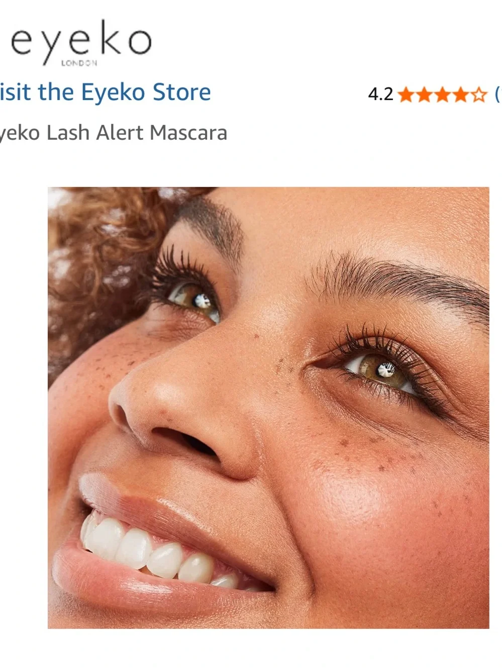 Eyeko London Lash Alert Lift & Curl Brown Mascara Full Size